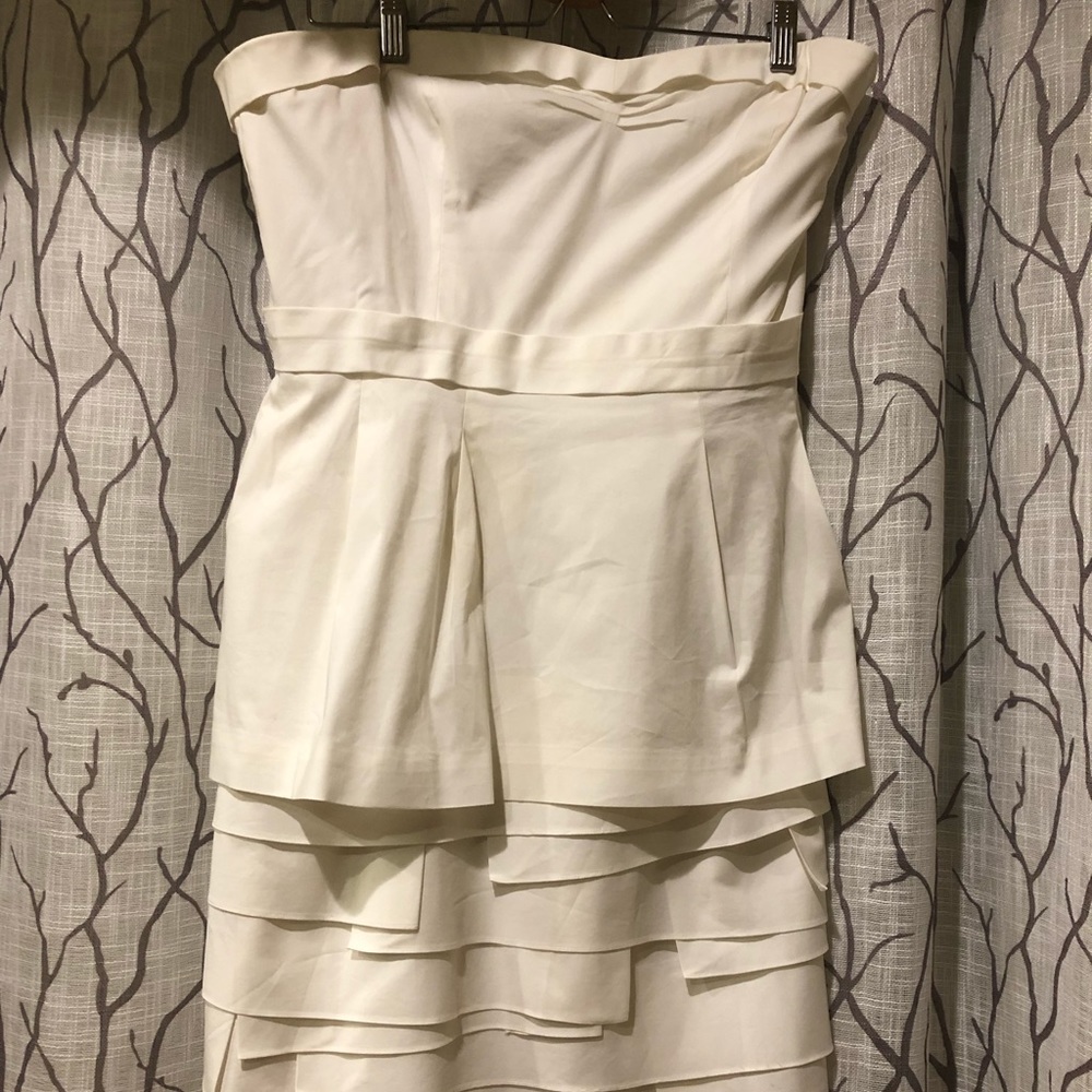 White BCBG MaxZaria Dress